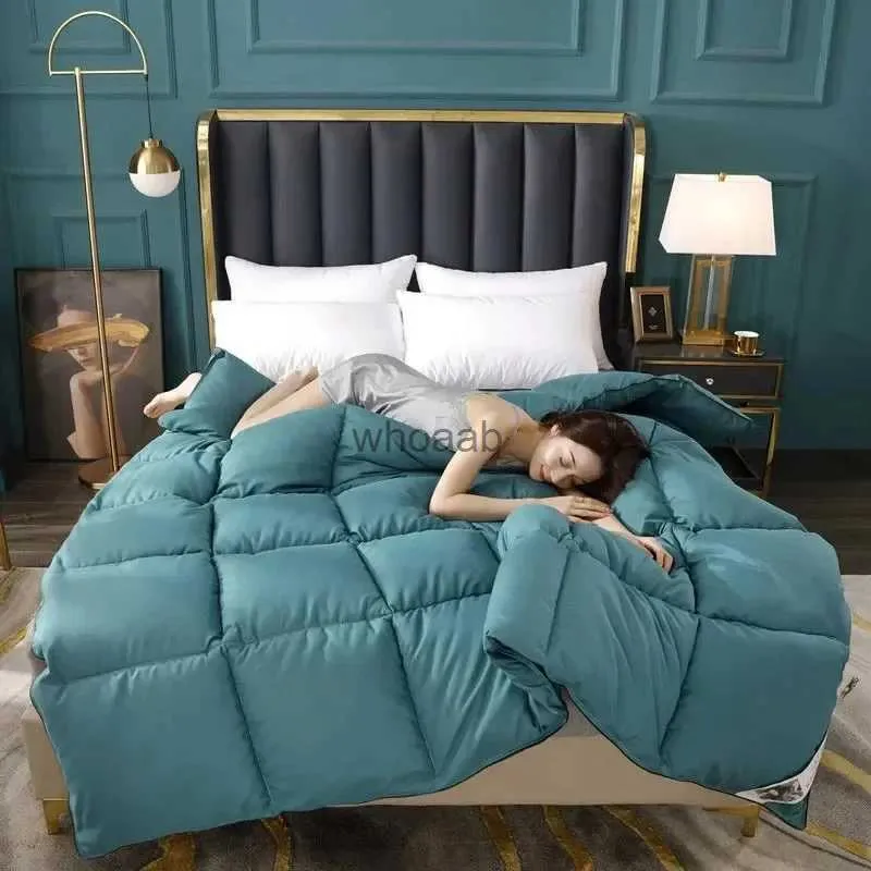 Comforters sets Twin Queen King Size Goose Down Quilt Summer Winter comforter 150 Duvet Bedspread blanket 220*240 YQ240313