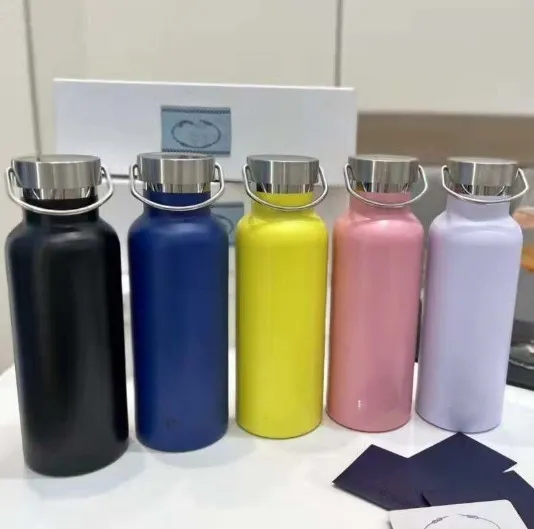 Candy Color Thermos Cup Harajuku Style Small Cute Creative Artistic Student Fresh Portable Cup 500 ml
