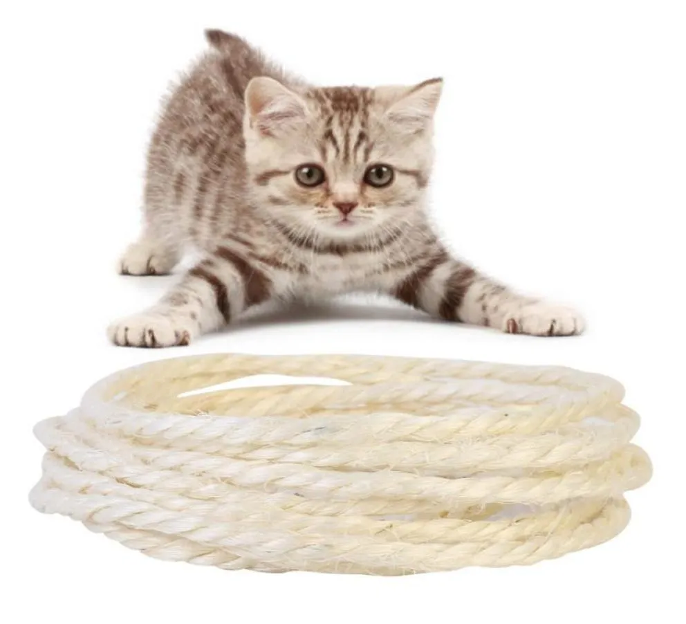 Cat Toys Cats Claw Scratching Sisal Supplies Pet For DIY Kitten Scratcher Scratchers Rope1450208