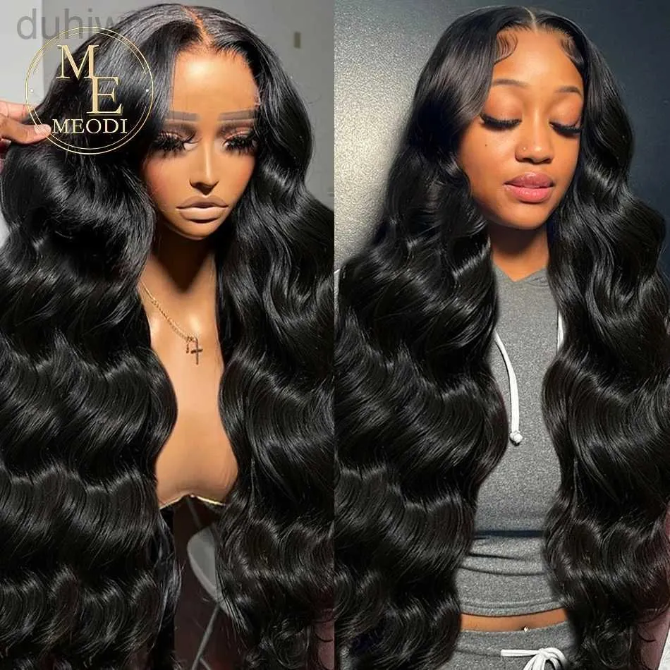 Synthetic Wigs Synthetic Wigs 30 Inch Body Wave 13x6 Lace Frontal Wig Hair Lace For Women 13x4 Lace Front Wigs 4x4 5x5 ldd240313