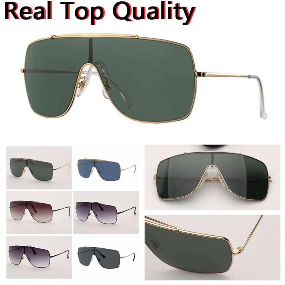 Kadınlar güneş gözlüğü moda binicilik erkekler için erkekler için güneş gözlükleri gölgeler kanatlar güneş tasarım gözlükleri deri çanta temiz bez ve perakende paketleri 3697 raies yasak iu9f