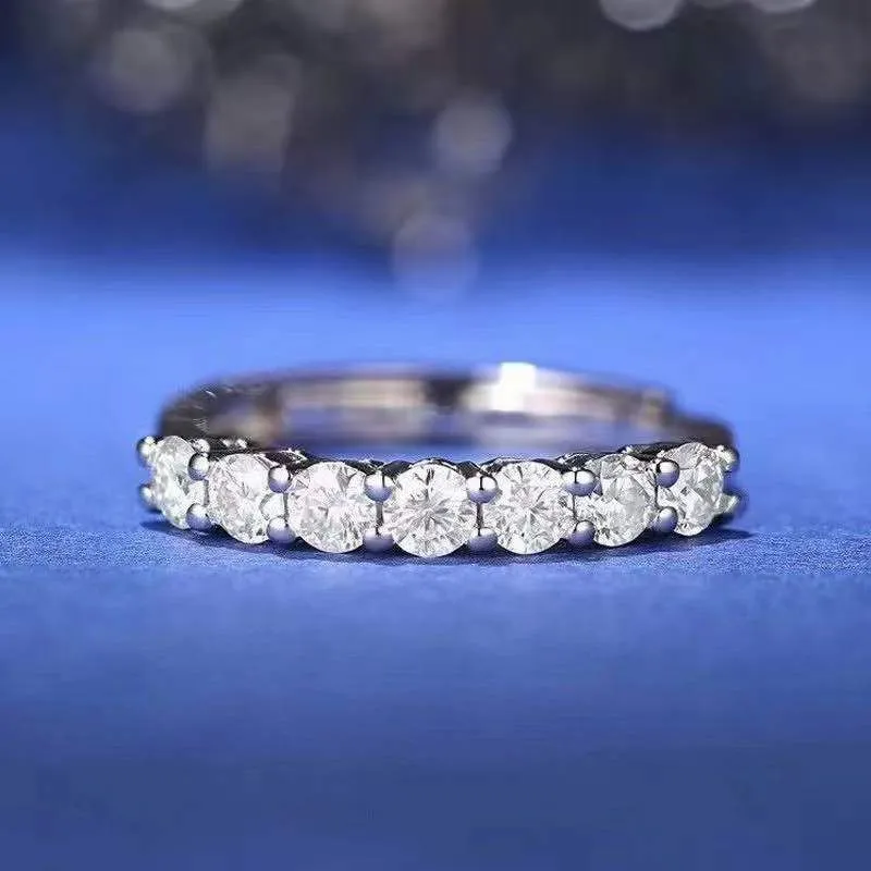 Originele ontwerper TF luxe logo graveren AAA + diamanten pijlring 18K witgoud liefdesringen Dames meisje bruiloft verlovingssieraden VS maat 6 7 8