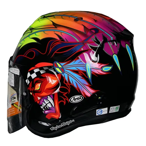 ARA I SZ-RAM 4 RUSSELL 3/4 casque ouvert hors route course Motocross casque de moto