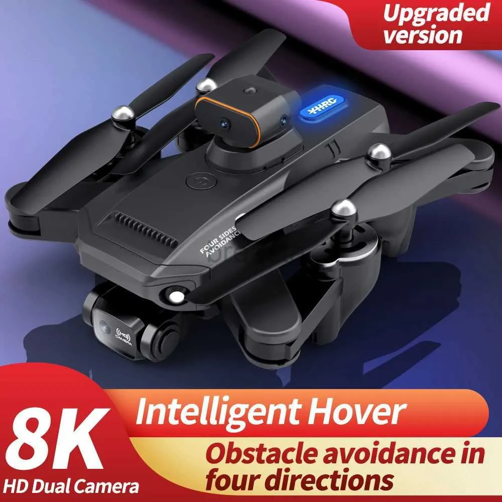 Drönare 3000 meter P9 8K HDEDEFINITION ELEKTRISK KONTROLLFÖRANDE Automatisk retur GPS Optical Flow Mini Drone Toy LDD240313