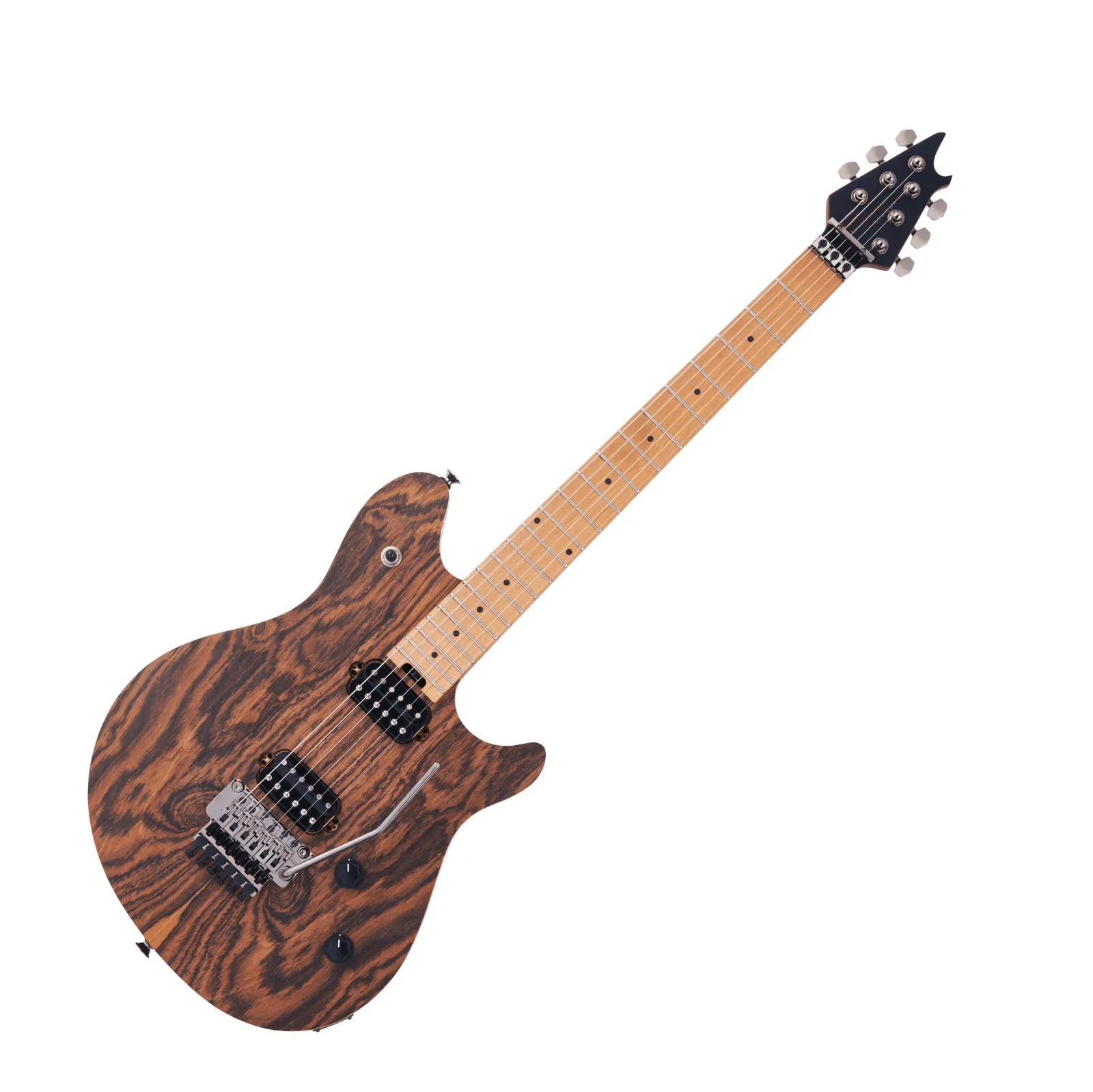 Standart Egzotik Bocote Top Natural Floyd Rose Halen Guit Elektro Gitar