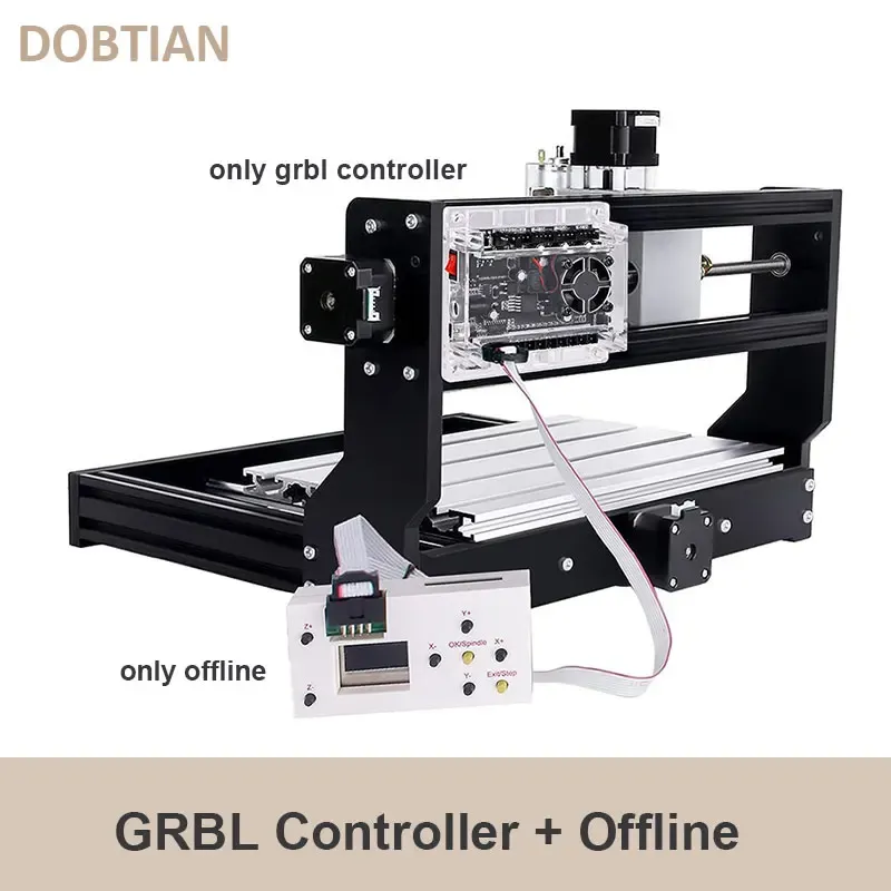 Controlador Herramientas de controlador CNC Tablero de control de 3 ejes Puerto USB GRBL 1.1 Controlador integrado con controlador fuera de línea para grabador láser 3018