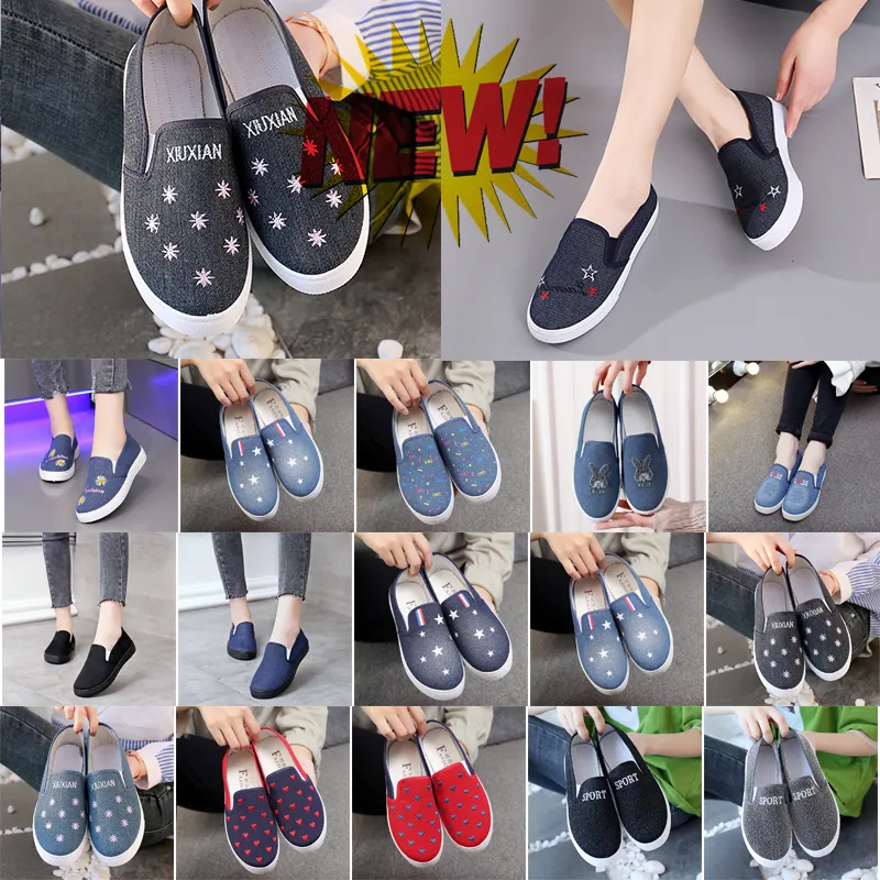 2022-Top Suede Casual Shoes for Women Round Toe Loafers Mental Leisure Shoe Designer Luxury Brand Flats Slip On Thick Sole Trainers Gai