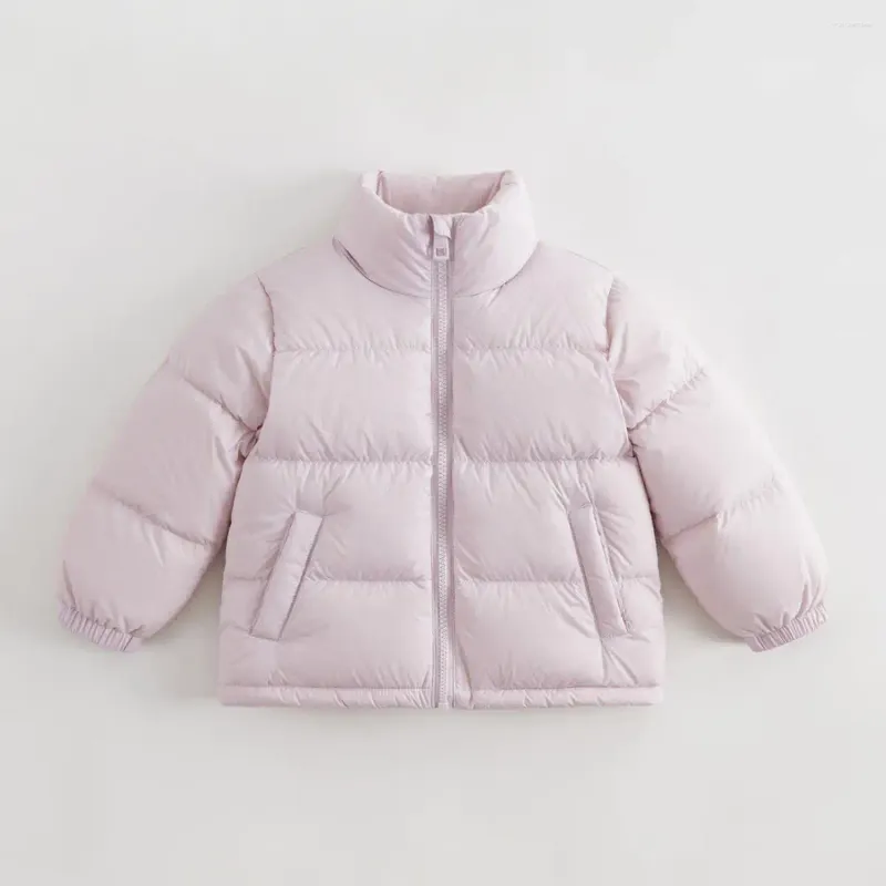 Abrigo de plumón MARCJANIE Niños Niñas Chaqueta con cuello alto ultraligera y cálida Abrigos para invierno 231190