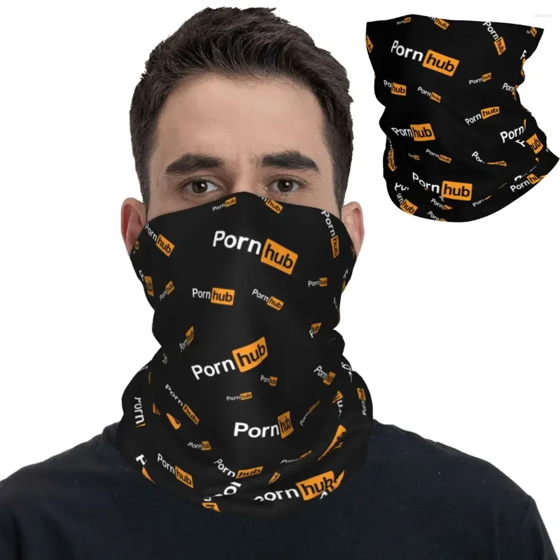 Sjaals Pornhubs Bandana Halskap Gedrukt Bivakmutsen Maskersjaal Multifunctioneel Hoofdband Wandelen Voor Mannen Vrouwen Volwassen Ademend