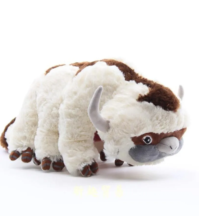 Newarrival 100 Cotton Avatar Plush Toys Last Airbender Appa Appa Soft Juguetes Cow Studed Toy for Gifts 45cm4859349