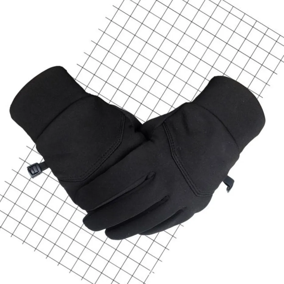 Outdoor Warme Handschoenen Met Touchscreen Met Volledige Vinger Voor Heren Dames Winter Winddicht Waterdicht Antislip Verdikt Koudbestendig Rijden Glove184P