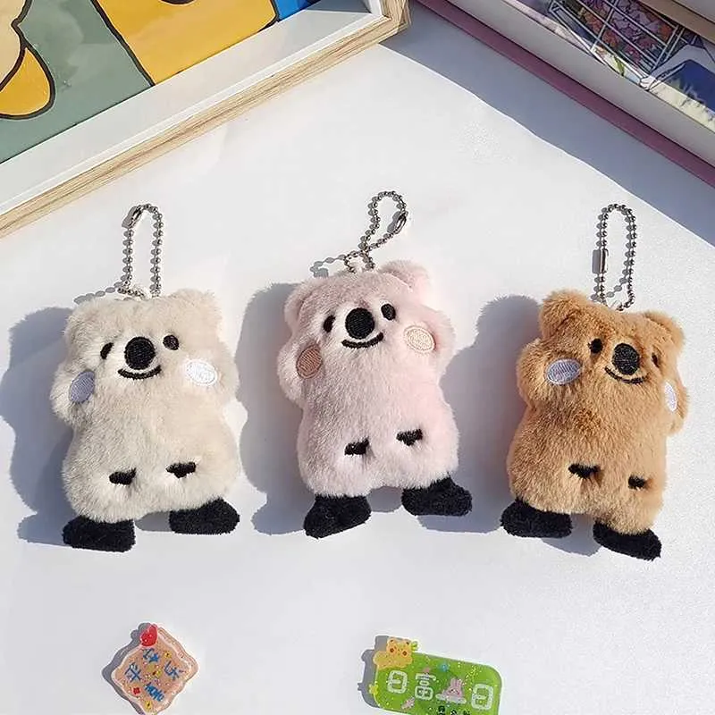 Cartoon Bone Car Keychain with Round Copper Keyring for Women
