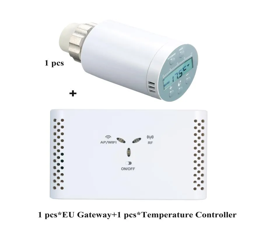 SEA801APP WIFI SMART Termostat Temperatur Smart Radiatorventil för elektrisk golvvärme Vatten Voice Remote Control2945381