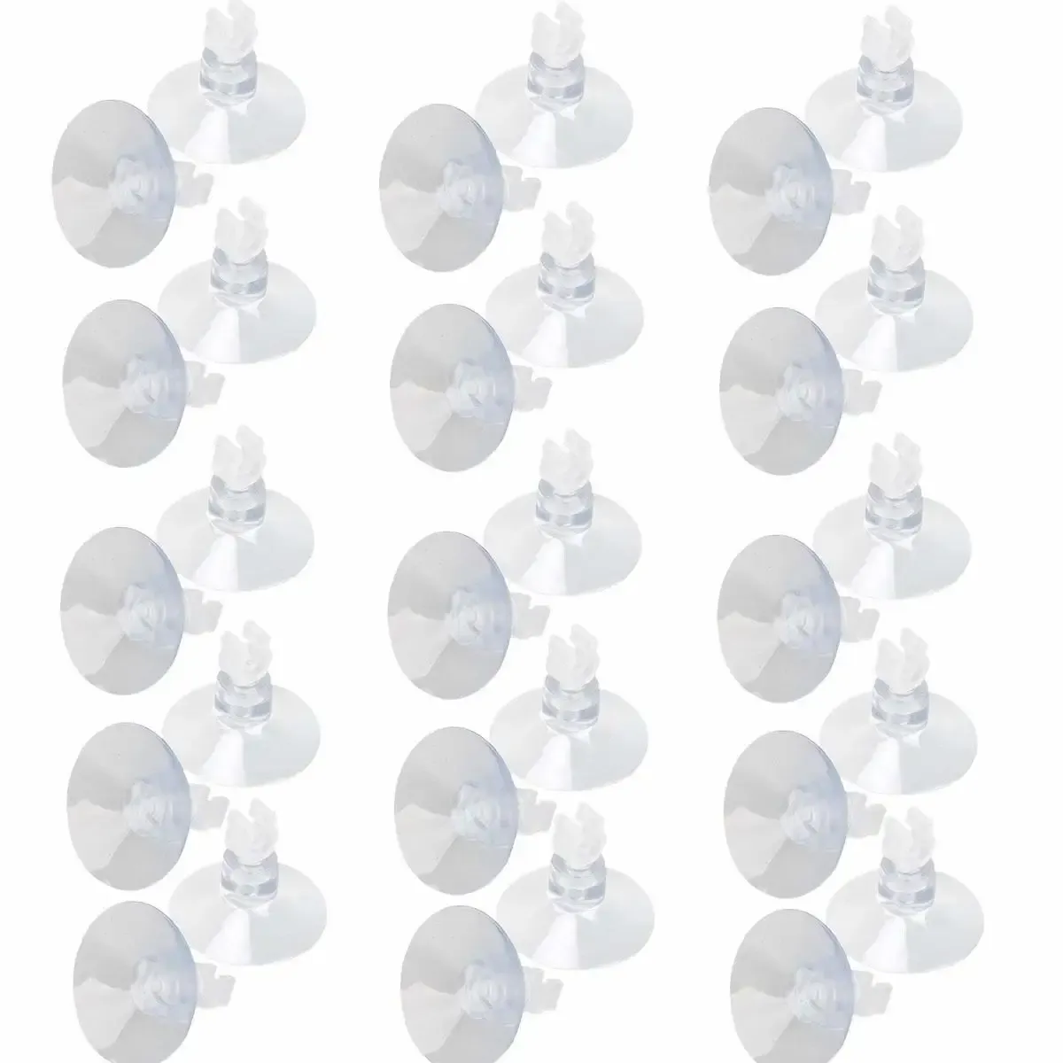 Accessories 30 PCS Clear Aquarium Sucker Suction Cups for Fish Tank Ultra Silent Oxygen Air Pump Airline Tubing Holder Aquarium Accessories