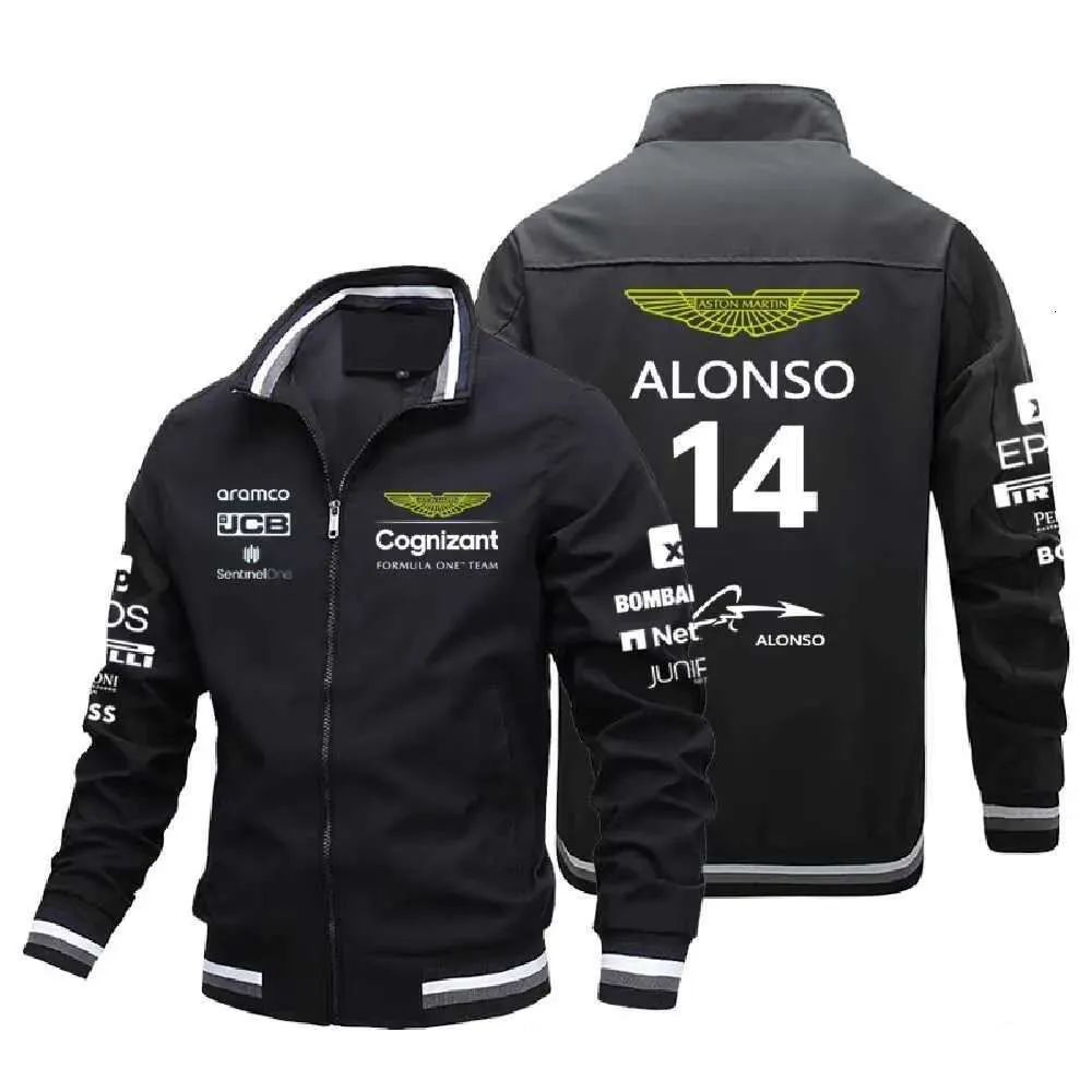 Giacche da uomo Alpine F1 Team Nuovo Cardigan con cerniera Moda Casual Abbigliamento sportivo Felpa con cappuccio da esterno Tuta da squadra Giacca da uomo Racing b5