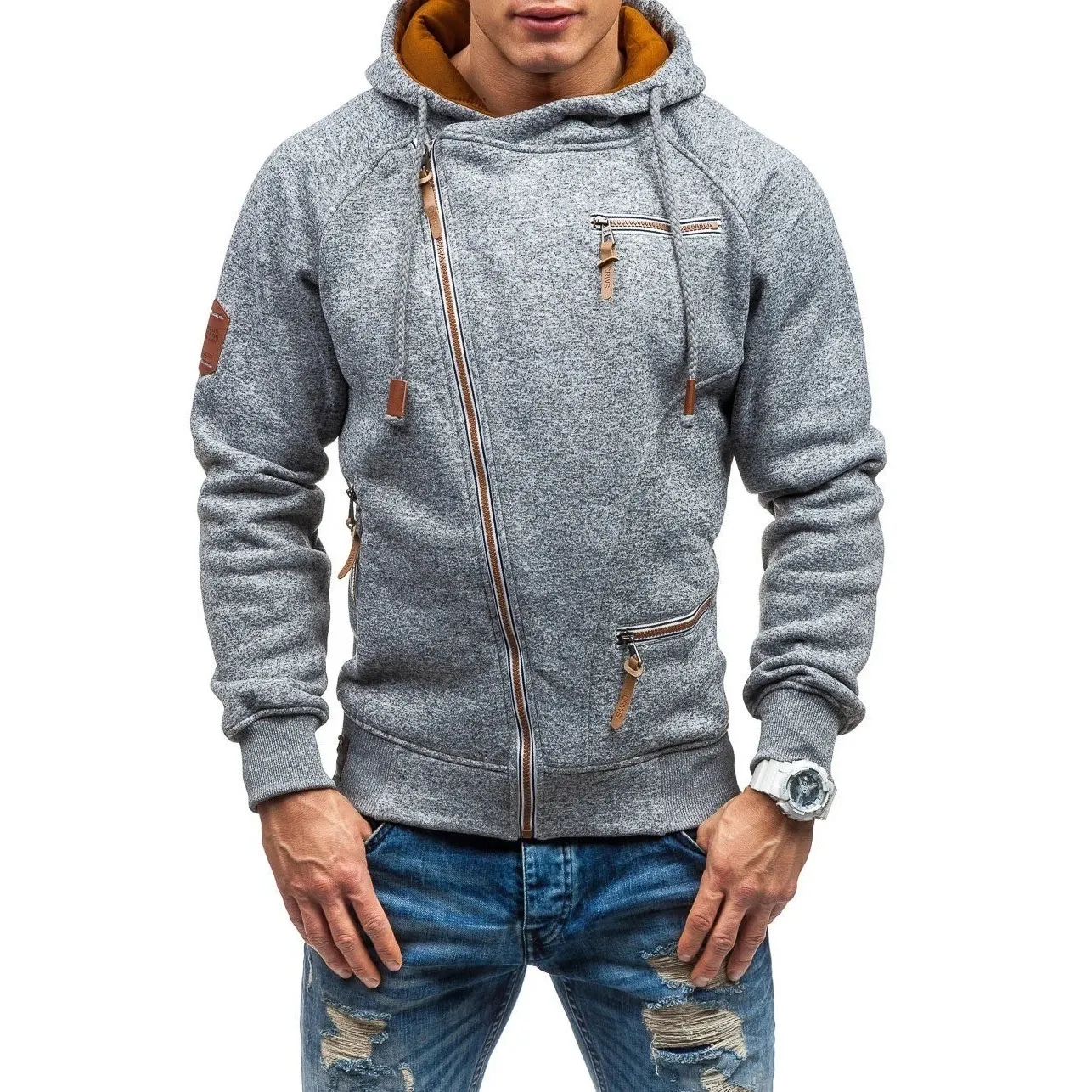 MRMT 2024 Mens di Marca Felpe Felpe Cerniera Laterale Da Uomo Felpa Con Cappuccio Pullover Per Il Maschio Cationico Floreale Uomo Felpa Con Cappuccio 240219