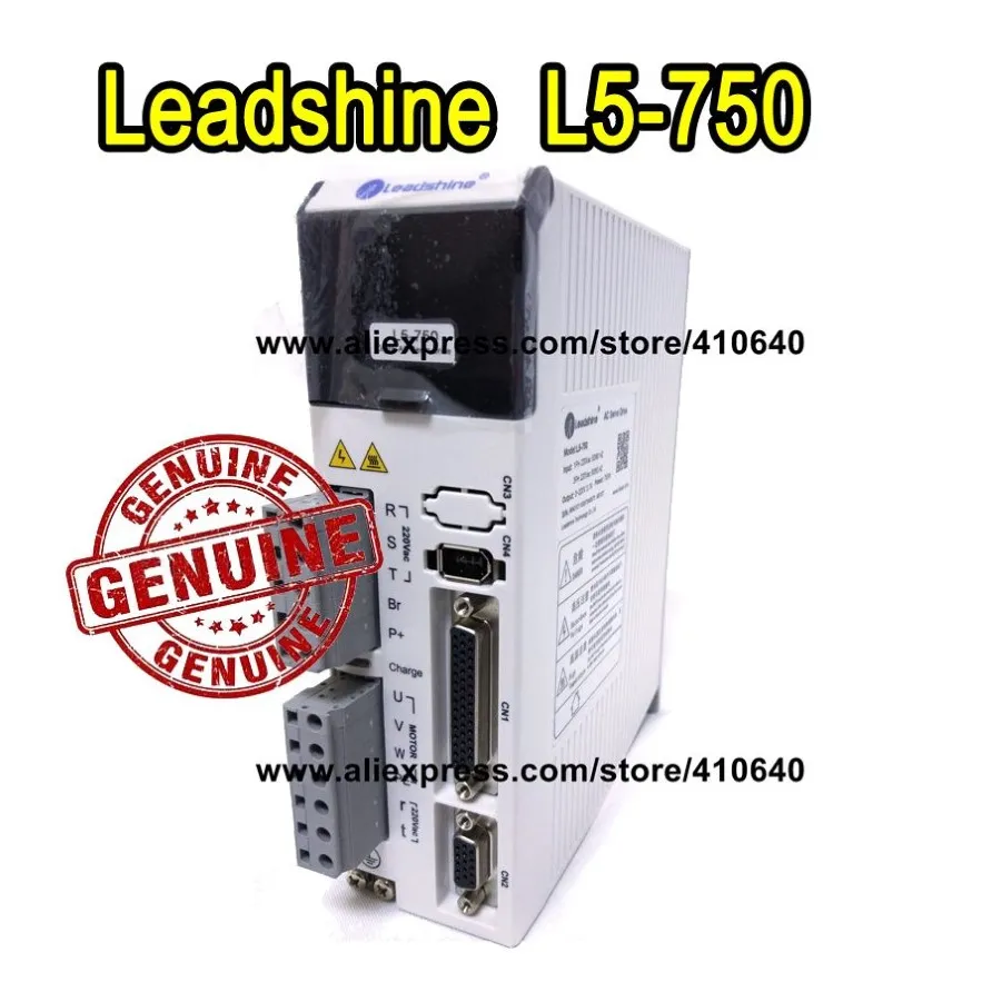 Leadshine L5-750z el5-d0750 Сервопривод Ach750 220, 230 В переменного тока, вход 5А, пиковая выходная мощность до 750 Вт s268d