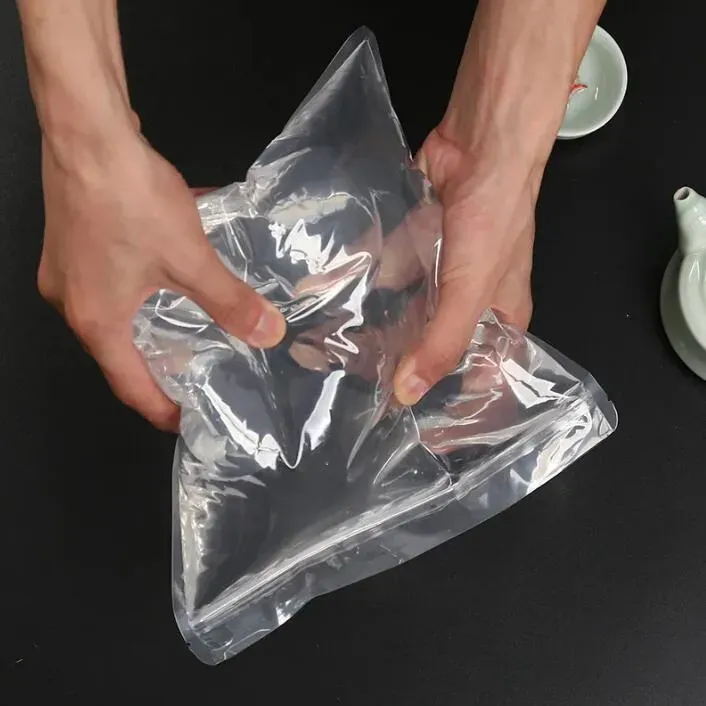 Transparent Tea Cake Sealed Bag White Tea Food Transparent Self-sealing Tea Storage Bag Pu&#039;er Packaging Bags