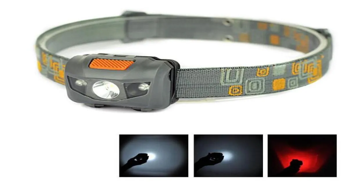 Mini Portable Headlamp 600LM Headlight R3 Headlamps 2 LED Flashlight Headlights Torch Lanterna With Headband Hiking Camping 20203202965