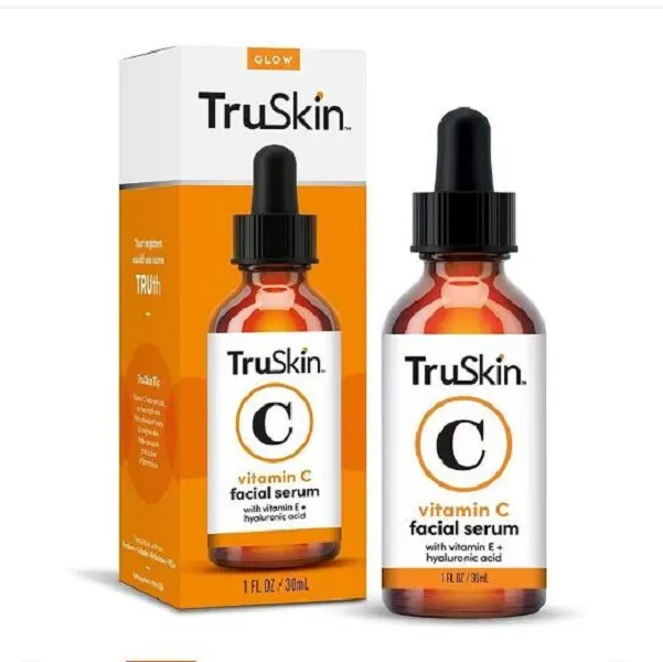 Truskin serum C vitamini C truskin C vitamini C serum cilt bakımı yüz serum 30ml 60ml ücretsiz hızlı ups dhl