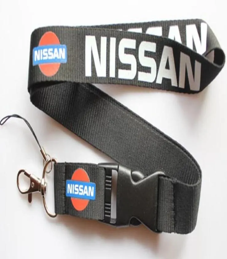 Bütün 10 PCS Popüler Nissan Otomobil Logosu Cep Telefonu Kömarı Çıkarılabilir Anahtar Zincirler Rozet Parti Parti Hediyesi Favors C0458510768
