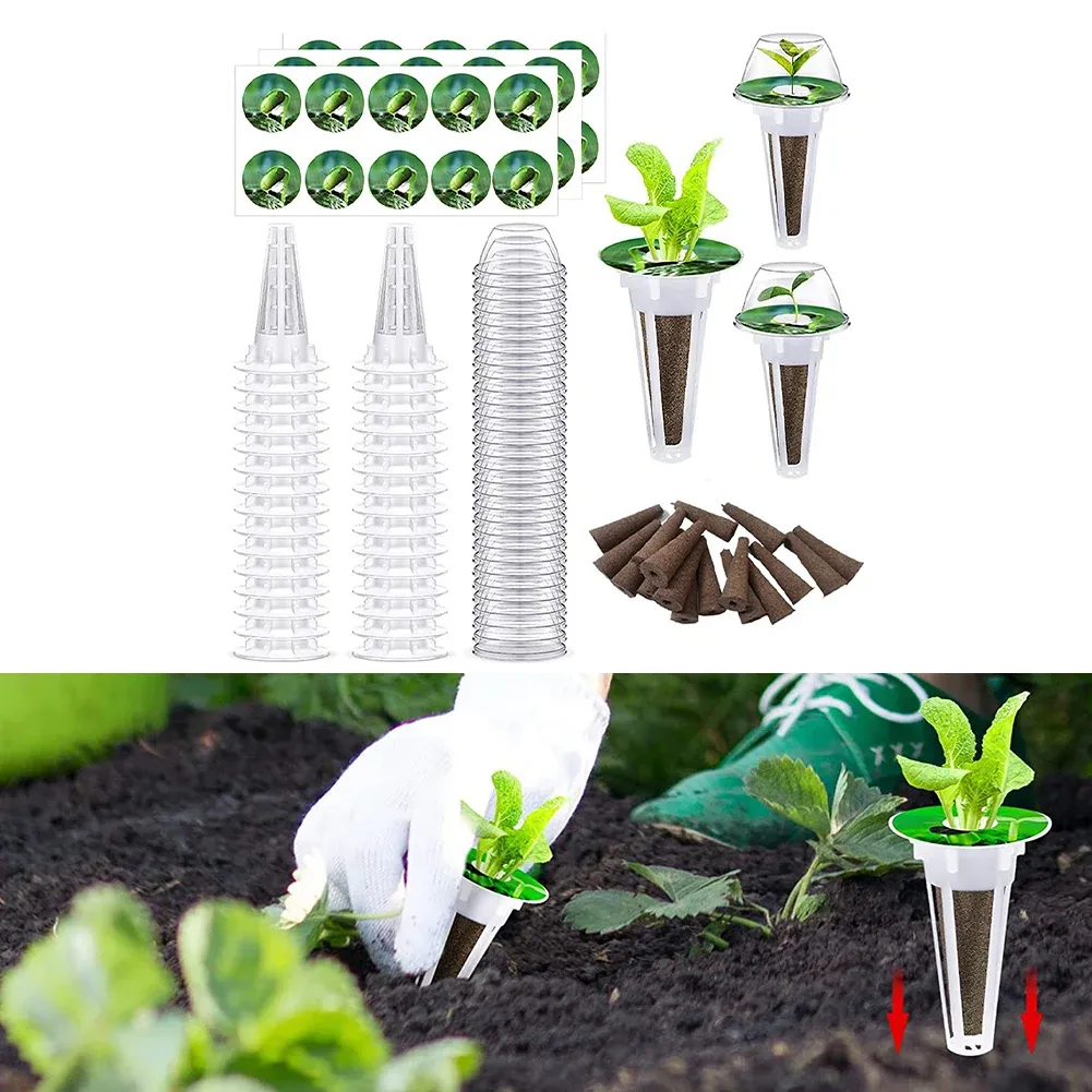 Vasi nuovissimo kit di cestini per piantare piantare cotone Aerogarden coperture piante di fiori piantare fiori cestini per piantare
