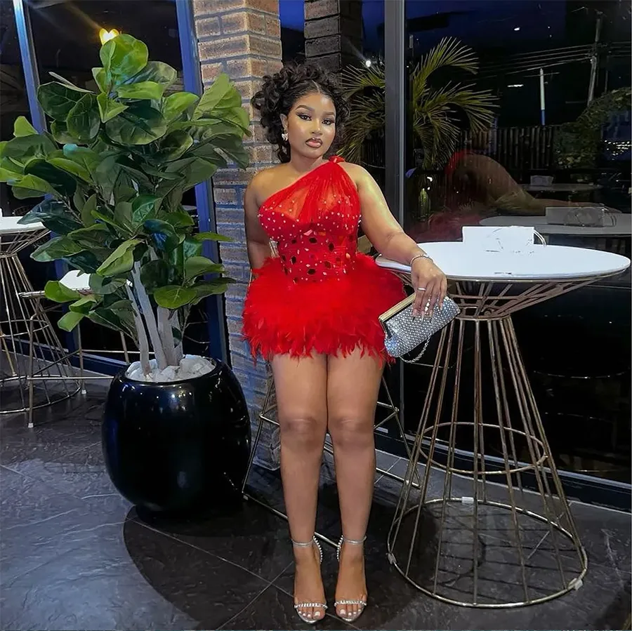 red short formal dresses A Line V Neck Short Red Satin Prom Dresses, Short Red Formal Homecoming Dresses
