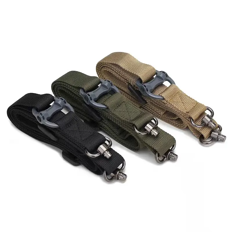 MS4 Dual Point Strap Rope Quick Detachable QD Buckle Outdoor Missional Mission Mission Mission Rope Military CS