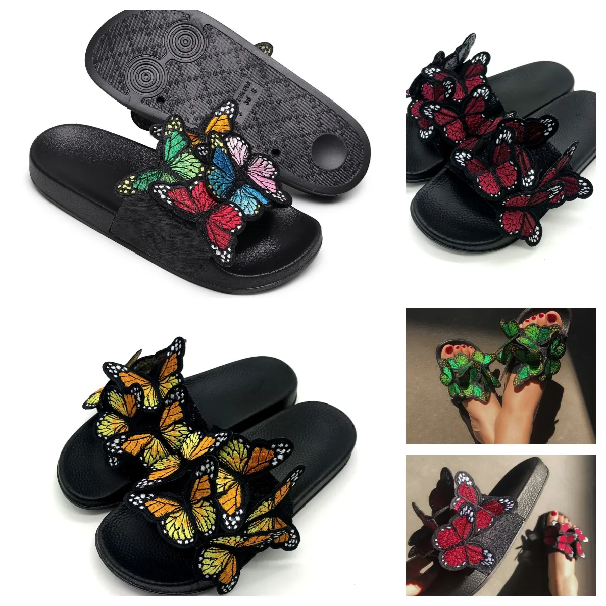 Tasarımcı Erkek Kadın Sandal Fashions Lüks Elmas Terlik Bayan Plajları Sandal Partisi Düğünler Damalar Terlik Ayakkabı Gai Boyutları 36-41