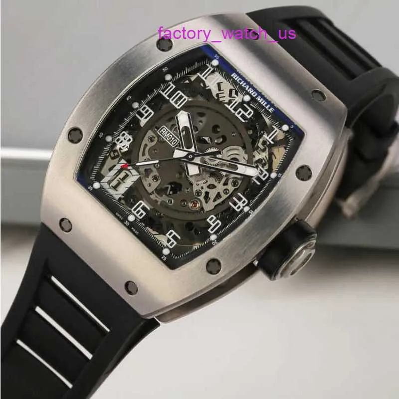 Watch Watch RM Watch Dress Watch RM010 Titanium Alloy Fashion Leisure Business Sports Machinery Chronograph