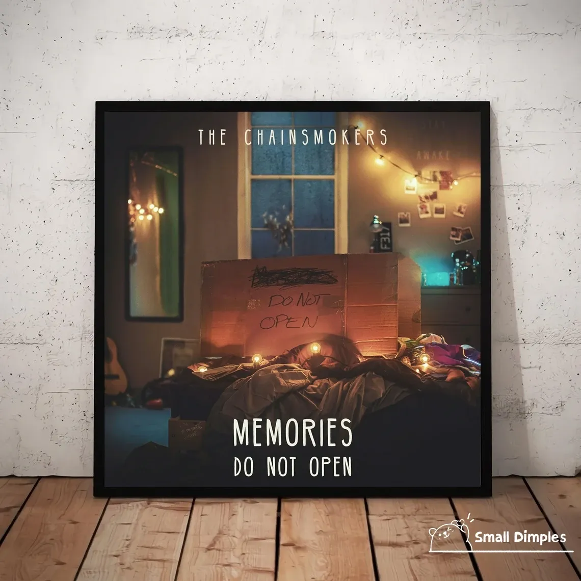 Caligrafii Sieci Memories Nie otwieraj albumu muzycznego plakat covas Canvas Art Druku