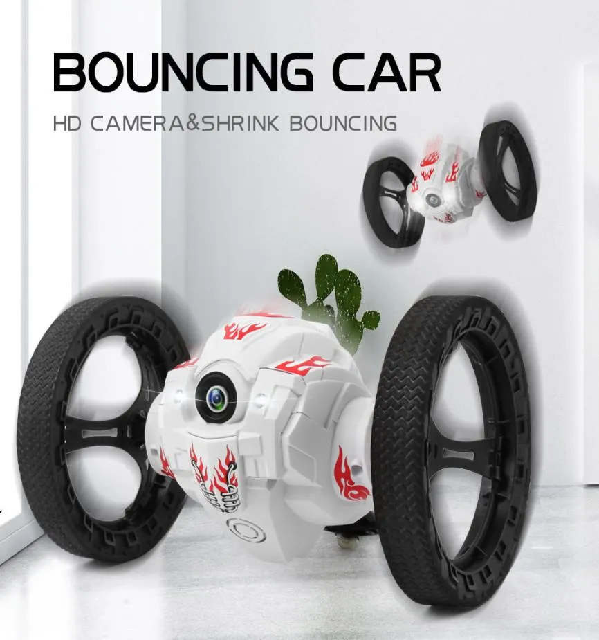 Electric Remote Control Bouncing Car With High Definition Video WiFi