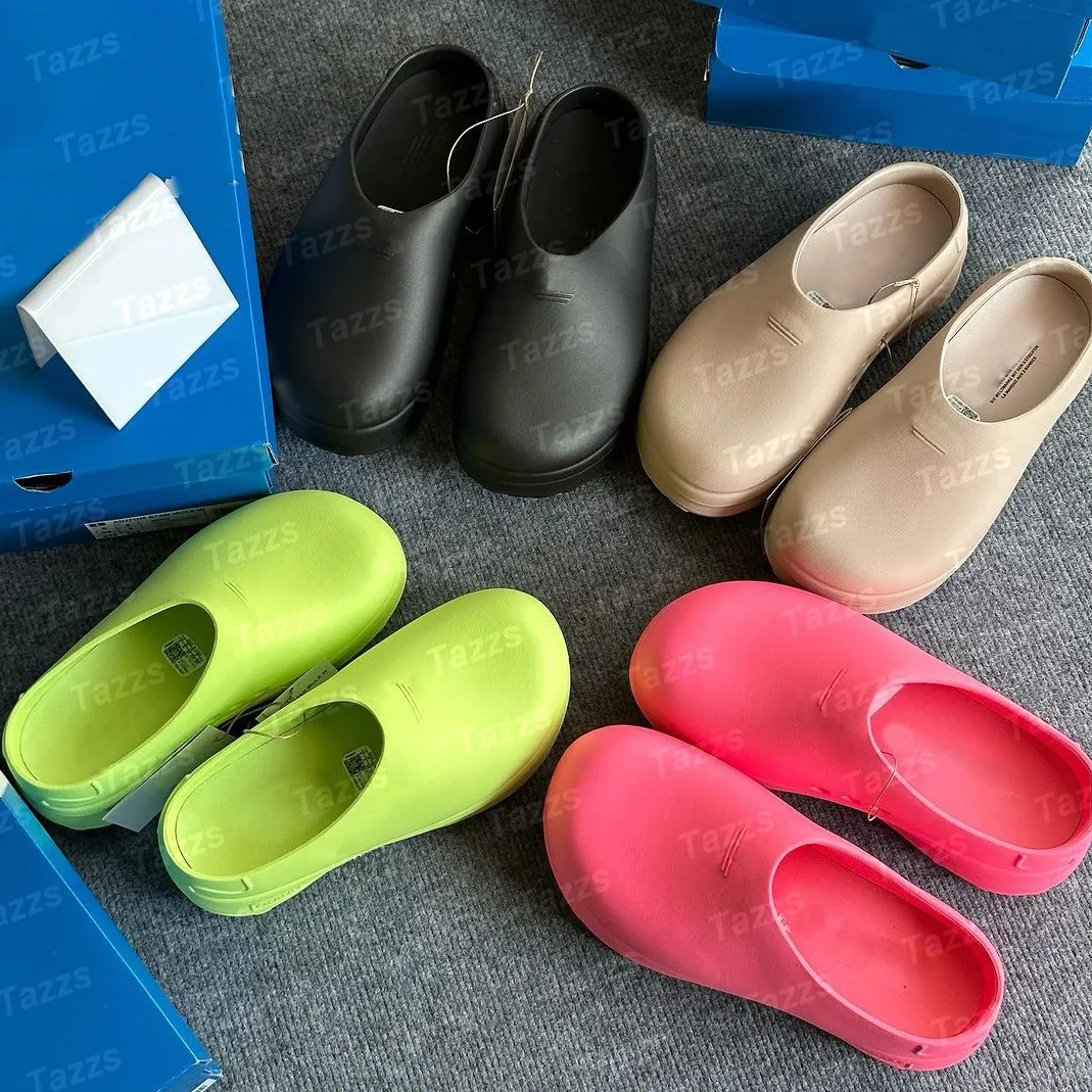 디자이너 Adifom Stan Smith Mule 신발 플랫폼 비치 샌들 여성 슬리퍼 슬라이드 수 방수 고무 노새에 여름 야외 패션 슬립