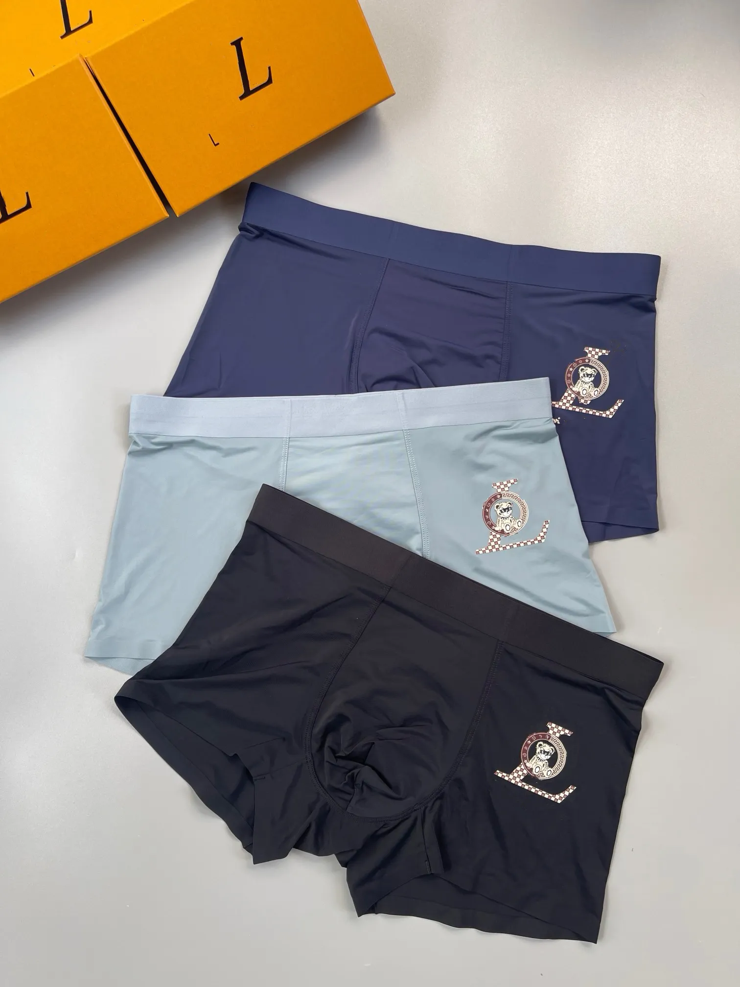 Designer Cotton Boxers for Men Breathable Soft Classic Men s Underwear Multipack