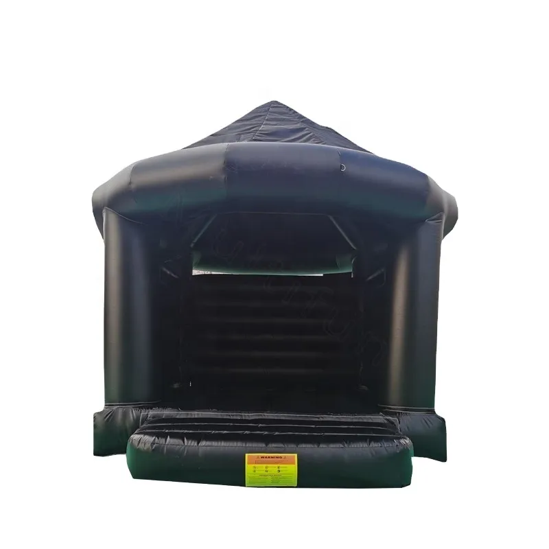 Inflatable Bouncer Castle: Black & White PVC Wedding Jumper, Moon ...