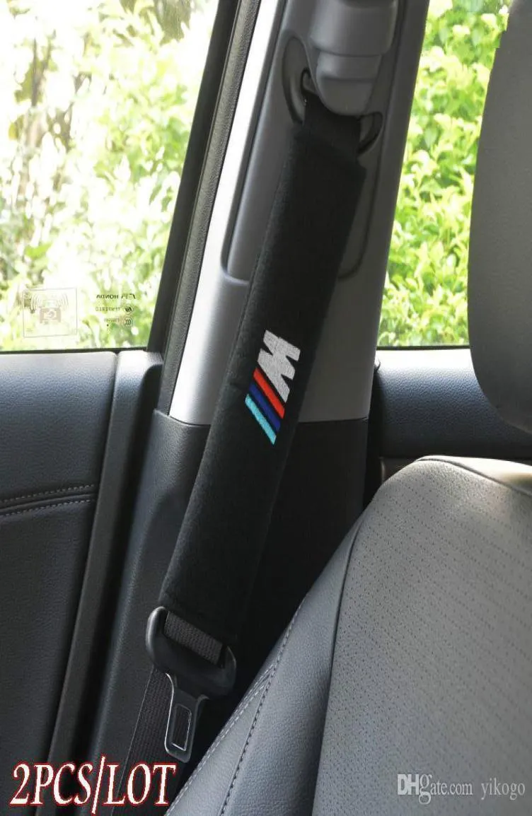 Safety Belt Cover for e70 x5 e82 e92 e93 m3 x1 e87 e46 Seat Belt Cover Shoulder Pad Car Accessories 2PCS/LOT7311497
