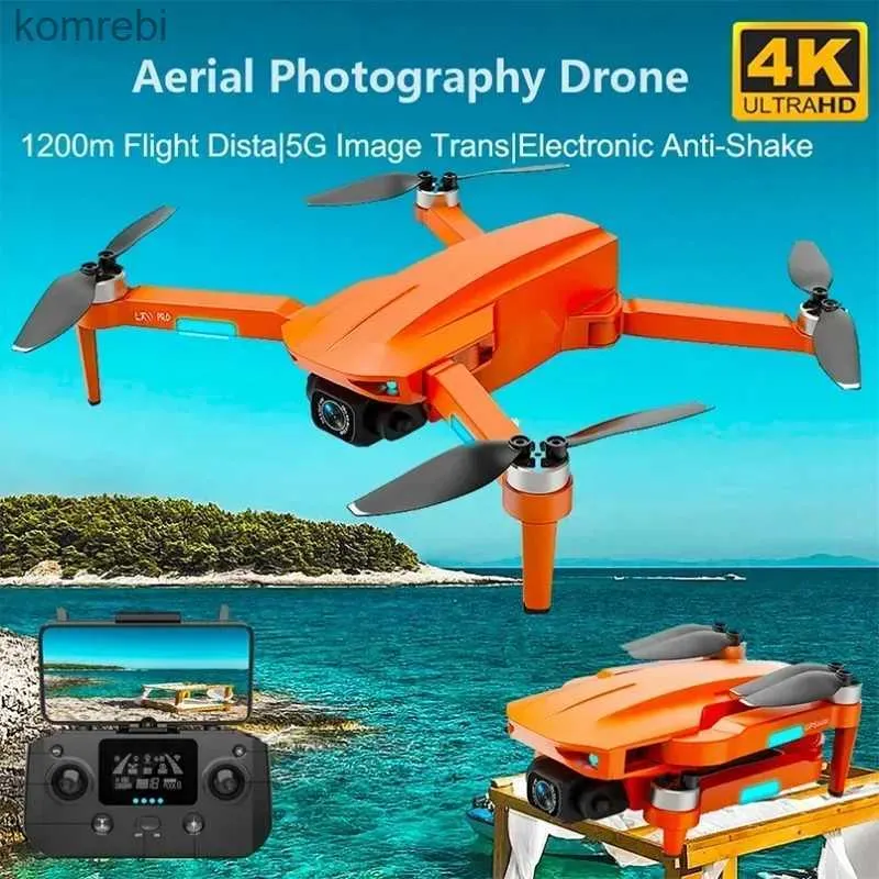 Drones 4K HD ESC Camera GPS Профилирование Drone Профессиональная антисионная фотография без прощераживаемой складной 5G WIF FPV Quadcopter RC Расстояние 1200M RC Dron 24313
