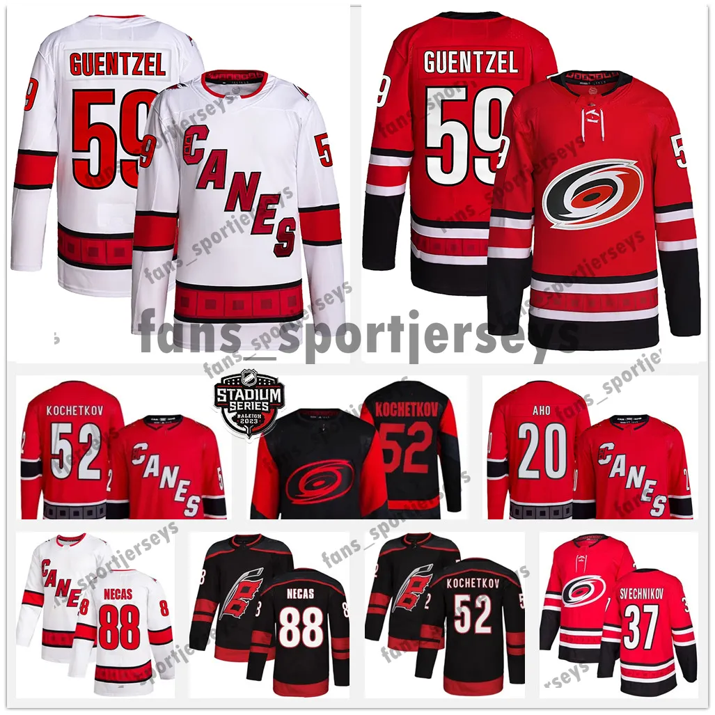 Carolina Andrei Svechnikov Hurricanes 2024 Jake Guentzel Trikot Stadium Series Brent Burns Sebastian Aho Seth Jarvis Jaccob Slavin Martin Necas Männer Frauen Jugend