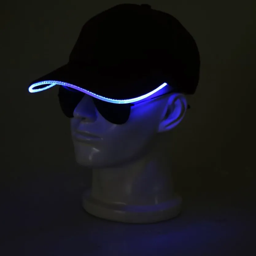 Бейсбольная кепка со светодиодной подсветкой, 3 режима, кепка с сигнальной вспышкой, 24 стиля, черная новая тканевая дорожная налобная лампа для путешествий, ночная шляпа с рекламой, 205h