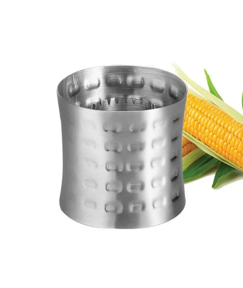 304 stainless steel corn stripper remover strippe tool creative kitchen gadget corn stripping peeler cob slicer1367143