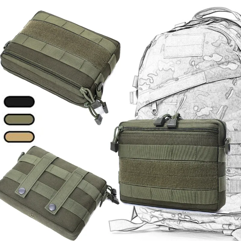 Bags Outdoor Hunting Military Tactical Bag Waist Pouch Men Molle Backpack Utility Belt Bag Working Tools Mobile Phone EDC Fanny Pack