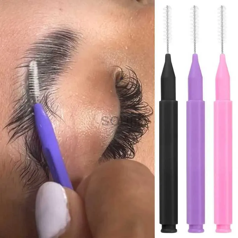 Makeup Borstes 10st/Bag Eyebrow Mini Brush and Brow Lift Tool Eyelash Comb Perm Brush Lash Accessories Beauty Makeup LDD240313