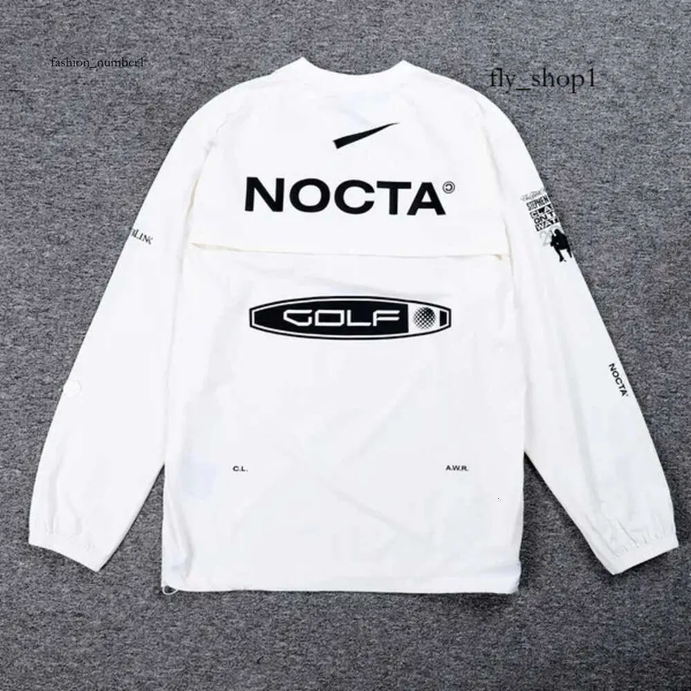 Nocta Sweat à capuche 2023 Sweats à capuche pour hommes Version américaine Nocta Golf Co Branded Draw Respirant Séchage rapide T-shirt de sport de loisirs à manches longues ronde 310