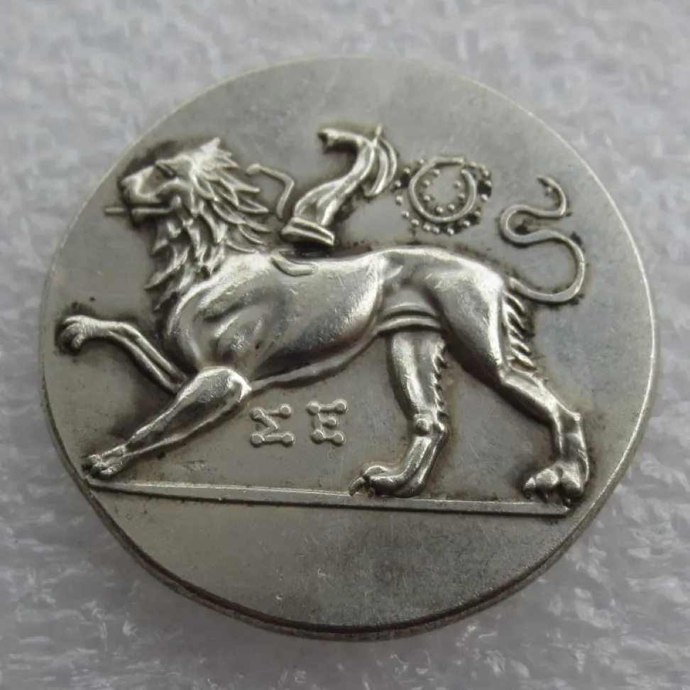 G29 Chimera Dove Silver Craft Greek Coin 400BC Copy Copy215L