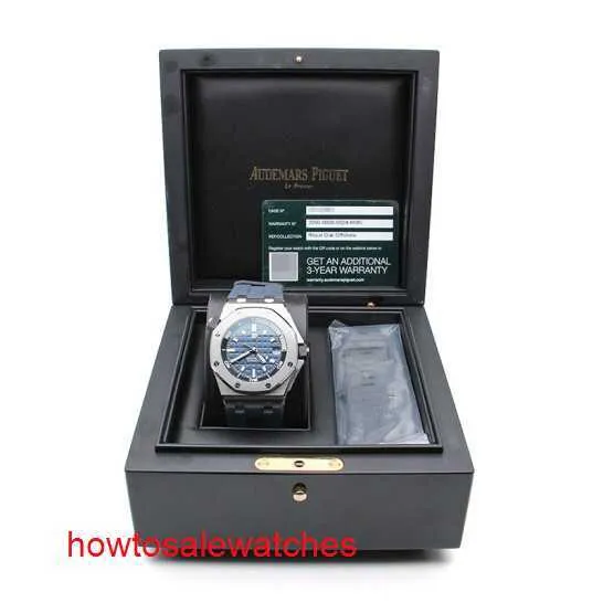 Montre passionnante AP montre exclusive Royal Oak Offshore 15720ST.OO.A027CA.01 montre horloge montre homme montre mécanique 42mm