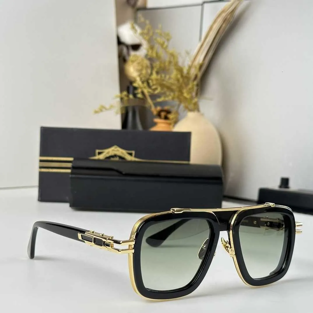 High Quality Dita Sunglasses Mens Flat Lenses Designer Square Glasses Travel Essential 0ctg
