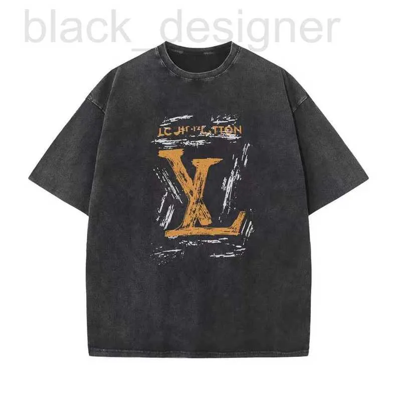 Heren T-shirts Designer T-shirt Plus puur katoenen zomertopjes voor heren en dames, trendy hiphopstijl bedrukt E89G