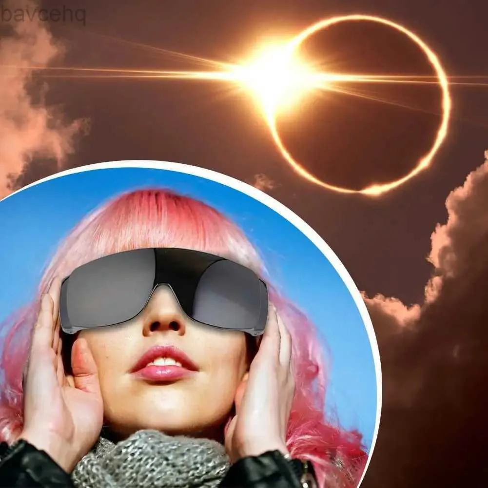 نظارات الكسوف الشمسية عرض السلامة تعتيم المراقبة المباشرة من Sun Eyewear Safe Shades معتمدة من النظارات الشمسية LDD240313