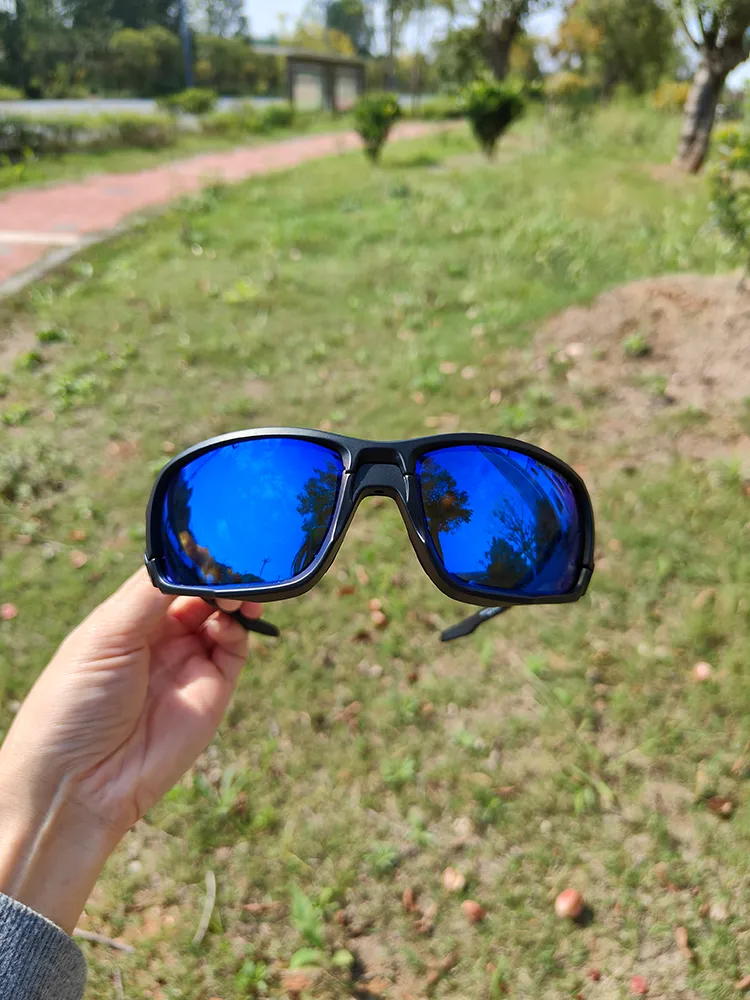 OO9329 SHOCKTUBE Polarisierte Radsport-Schutzsonnenbrille für Herren und Damen, Anti-UV, bunte Sonnenblenden