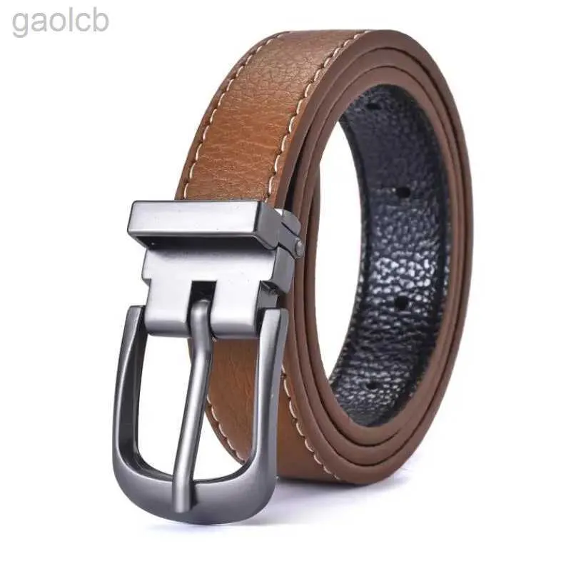 Cinturones Cinturones para uniformes escolares Cinturones de cuero para niños Diseño Hebilla de aleación Pretina informal para niñas Jeans Cinturón ajustable ldd24313